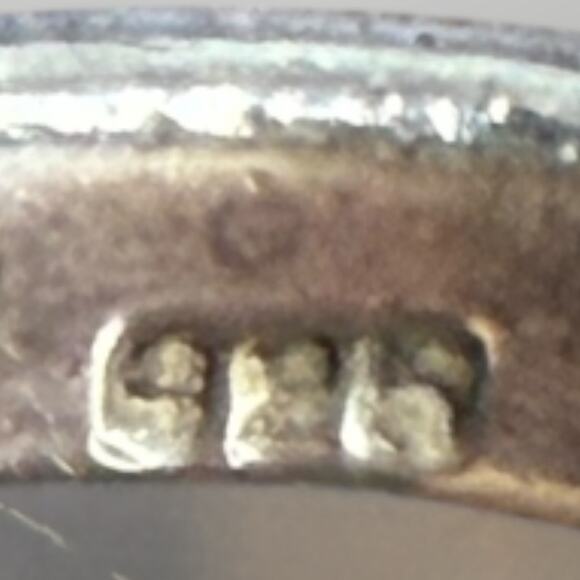 925 Sterling Silver Princess Cut Clear CZ Solitaire Ring Size 8.5 - Picture 4 of 7